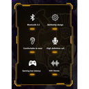 Fone De Ouvido Bluetooth 5.3 HIFI Estéreo Sem Fio Earbud Com Microfone HD Redução De Ruído Esportivo