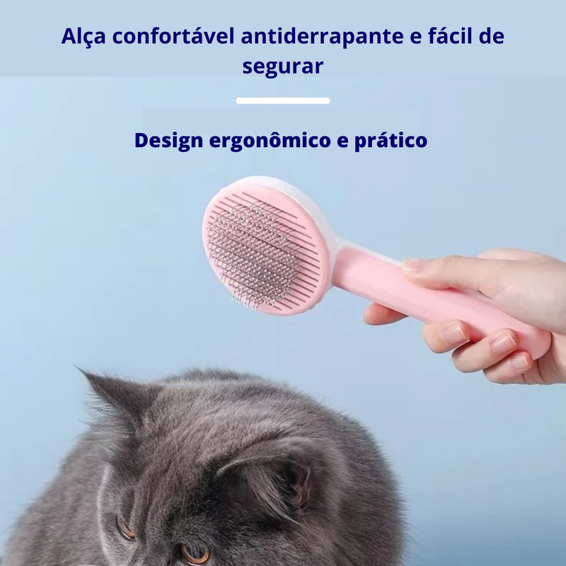 Escova Removedora de Pelos - Para Pets