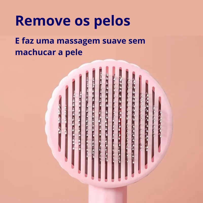 Escova Removedora de Pelos - Para Pets