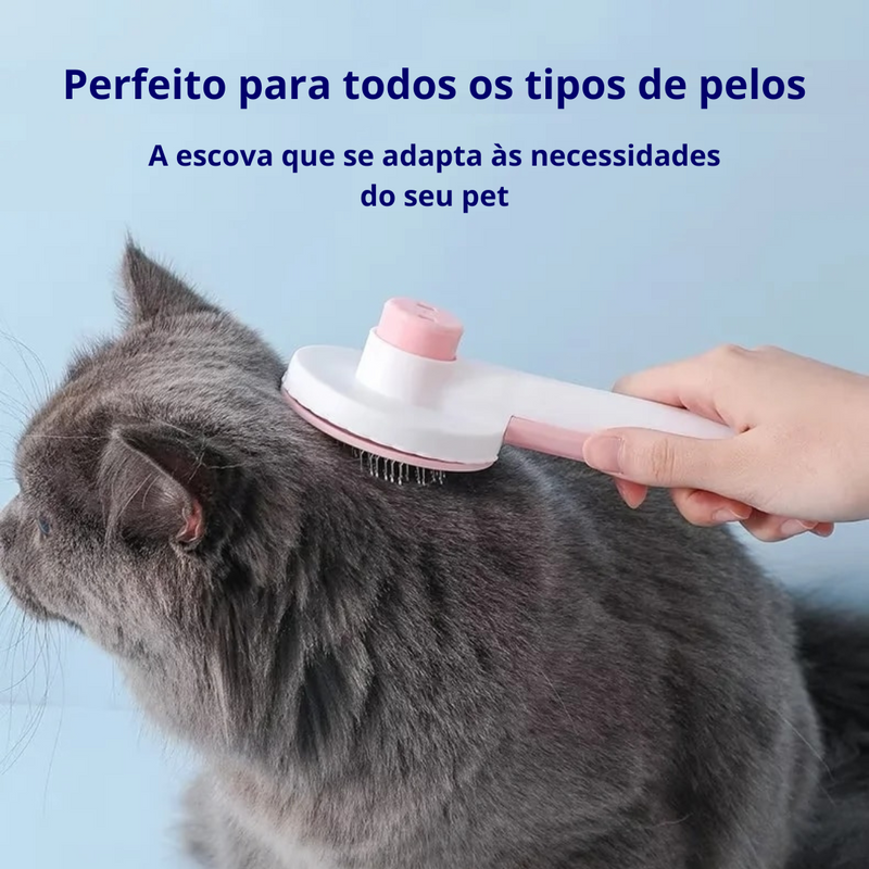 Escova Removedora de Pelos - Para Pets