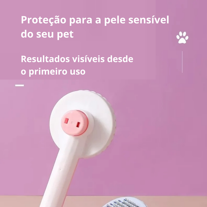 Escova Removedora de Pelos - Para Pets